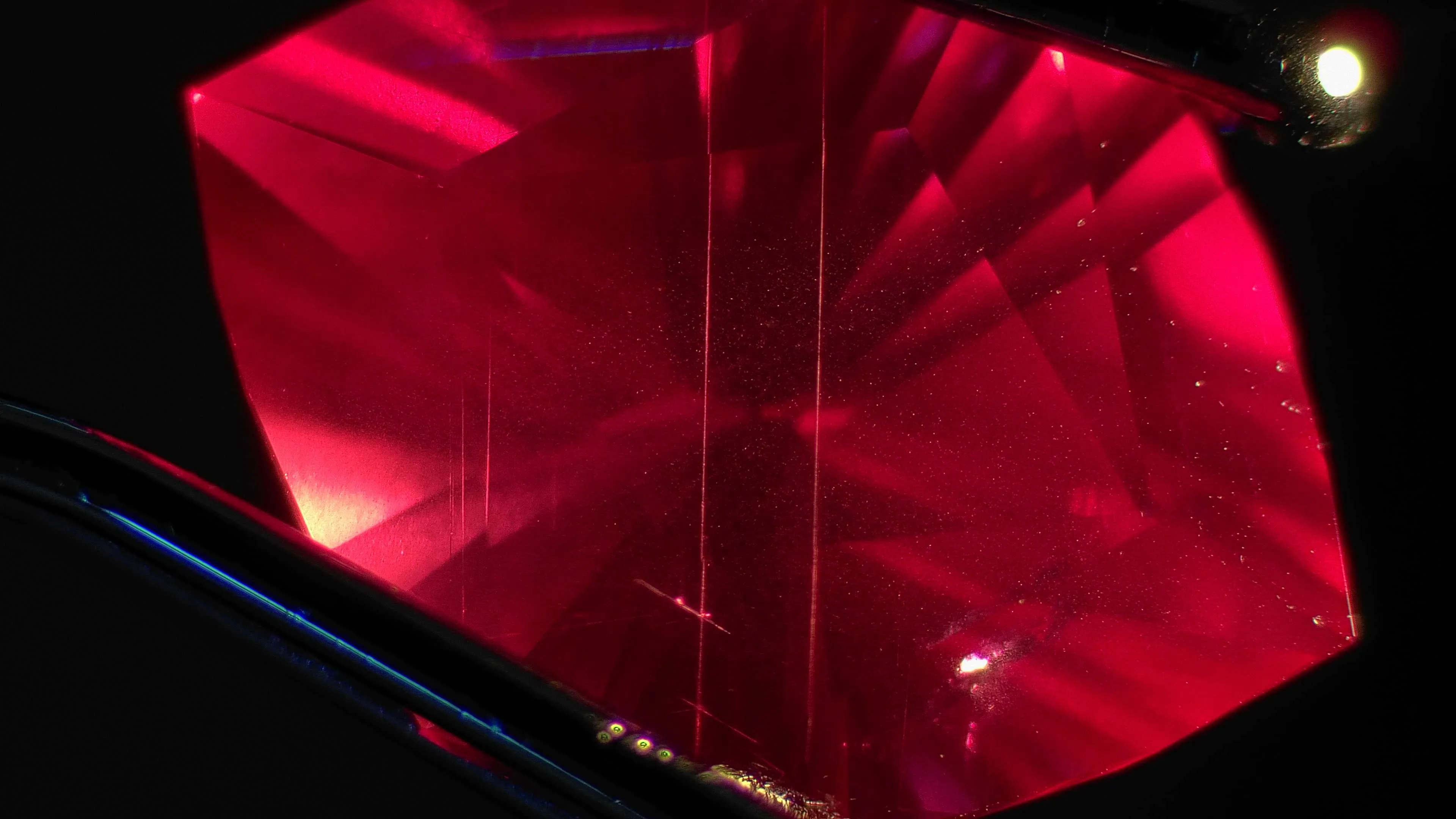 0.82 ct Ruby Hexagon - Unheated - 7.2x5.5mm, Fantasy Cut
