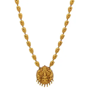 22K Gold Vilina Laxmi Necklace