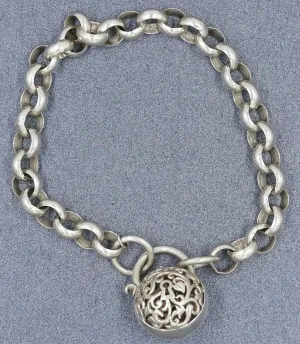 925 Sterling Silver Belcher Chain Bracelet