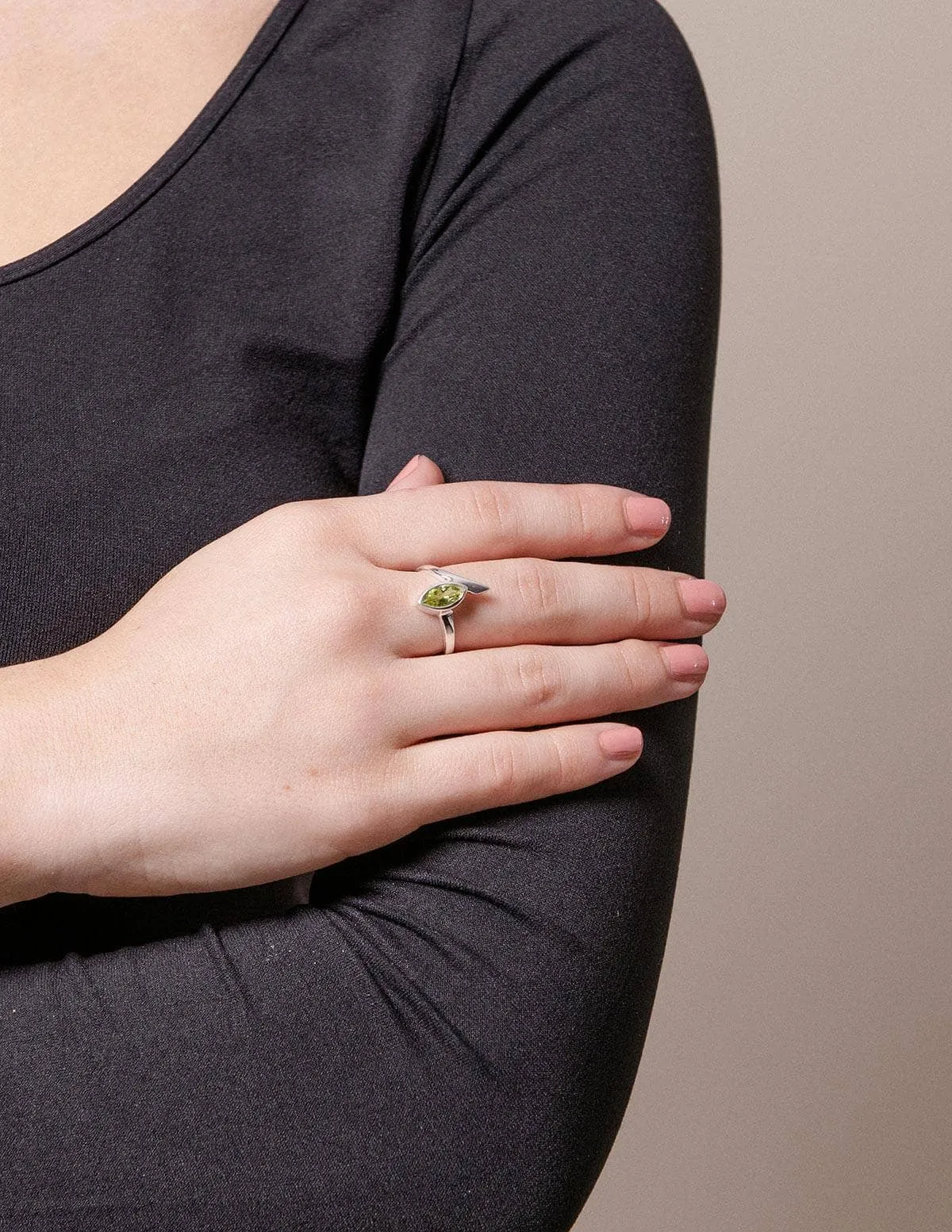 Astral Peridot Ring