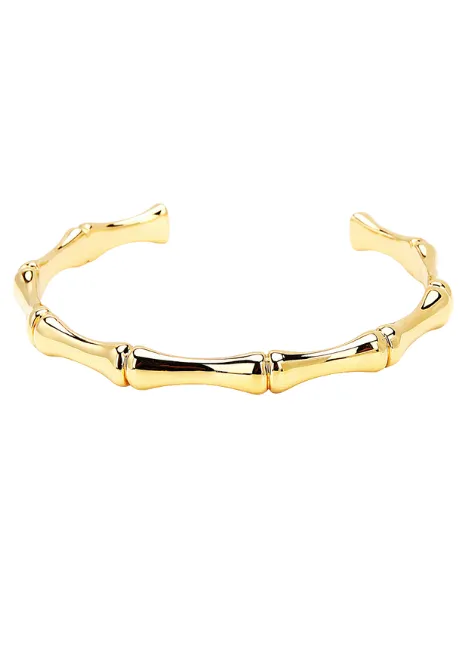 Bangle | Bambou | 18K Gold Plated