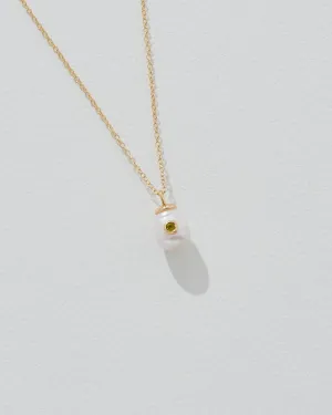 Birthstone Pearl Pendant August