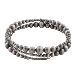 Bonfire Bead Coil Bracelet