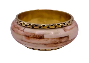 Brass and Bone Bangles