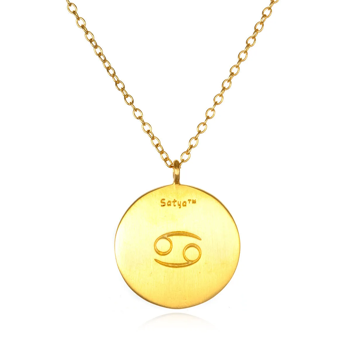 Cancer Zodiac Necklace