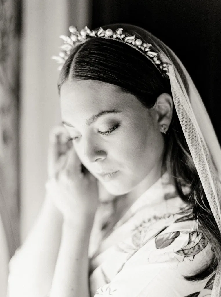 CELESTE | Gold Bridal Crown