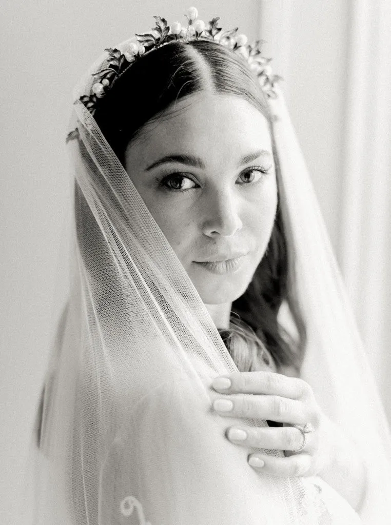 CELESTE | Gold Bridal Crown