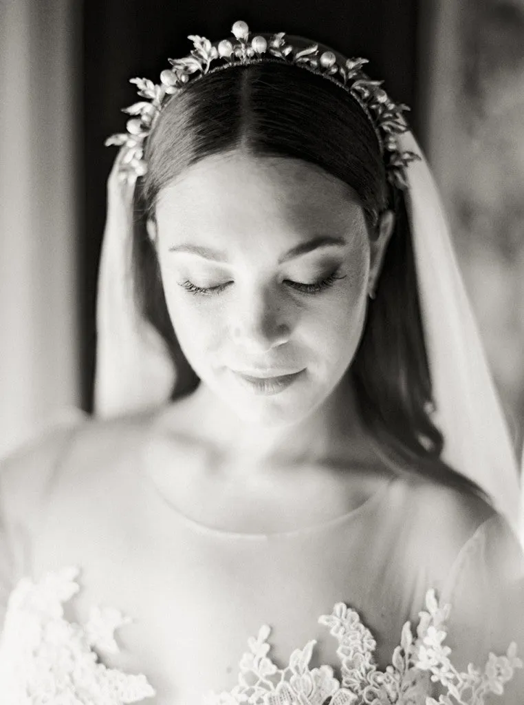 CELESTE | Gold Bridal Crown