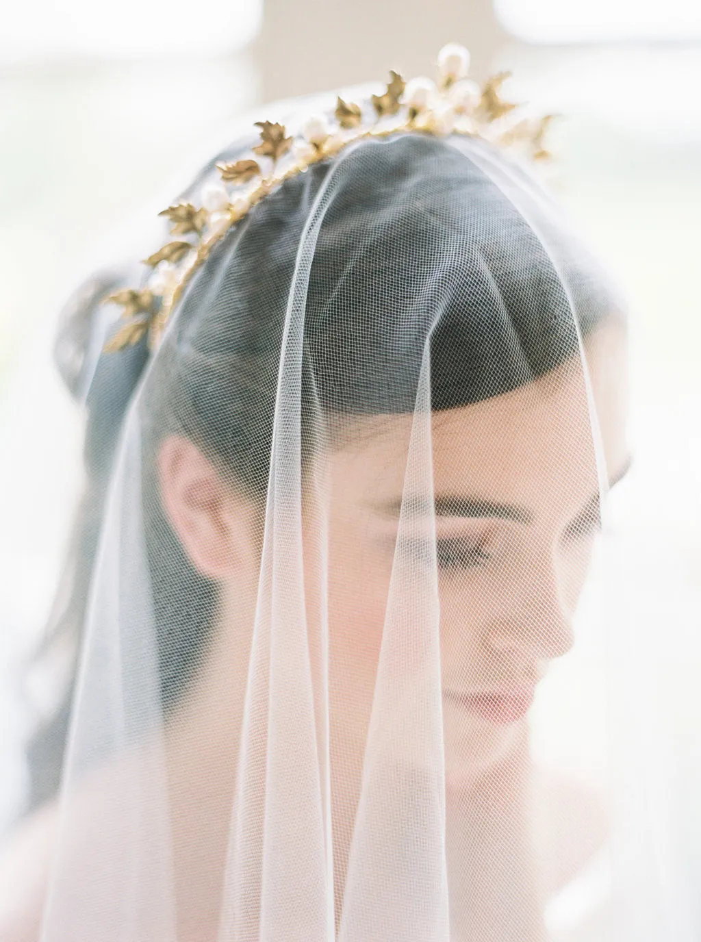 CELESTE | Gold Bridal Crown