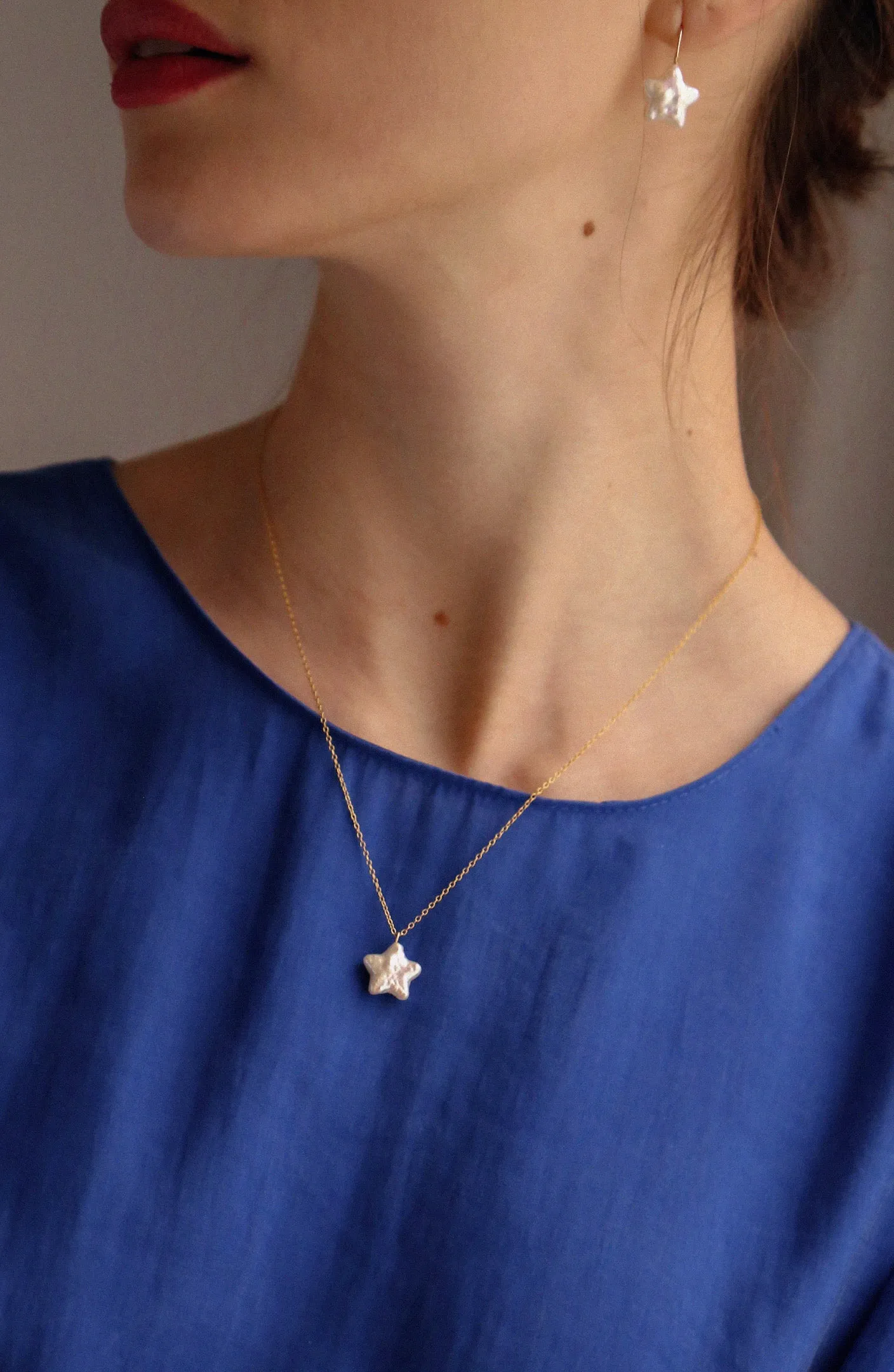 Celeste Pearl Necklace
