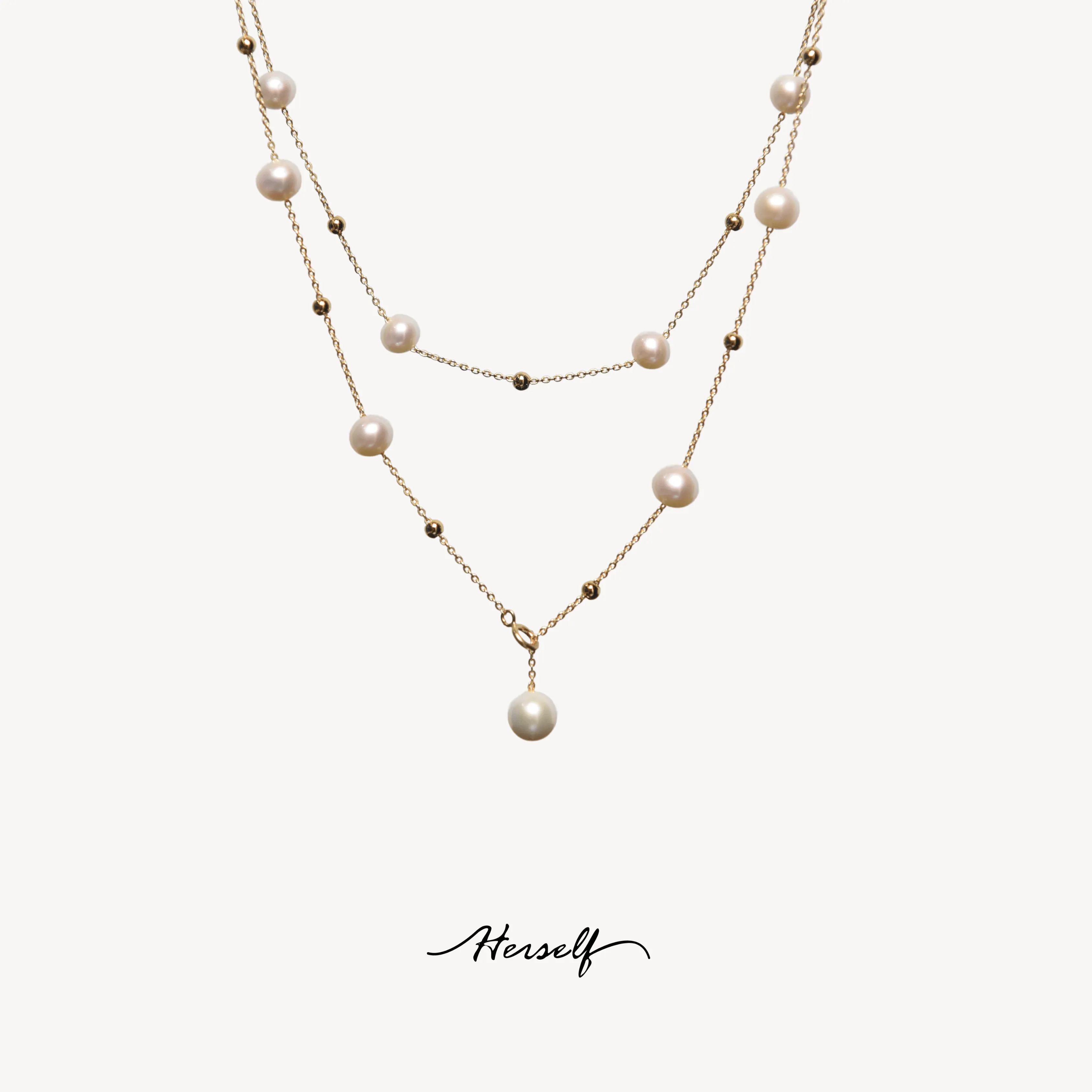 Celestial Pearl Choker Necklace