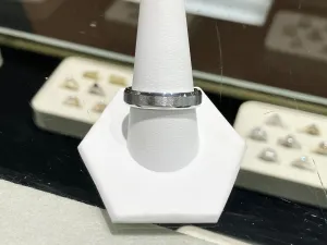 Cobalt Chrome Wedding Ring