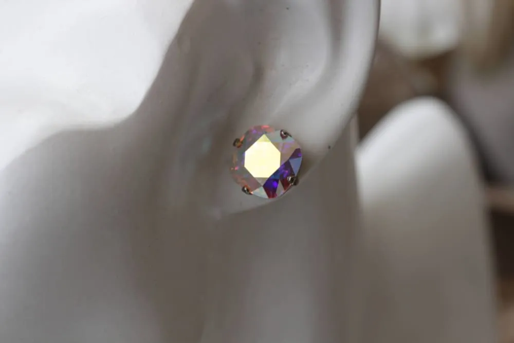 CRYSTAL AB EARRINGS