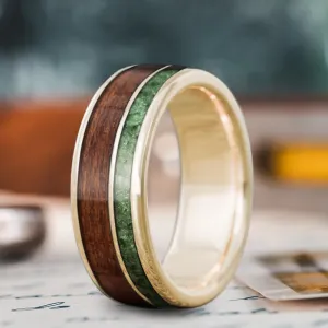 Custom Design - 2-Inlay Offset Ring avgSDsboteSYLKTsyioKGNup
