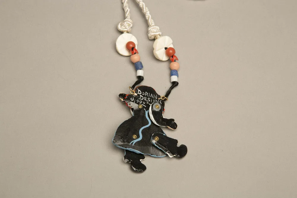 Dorian Designs Necklace Raggedy Ann Doll Pendant