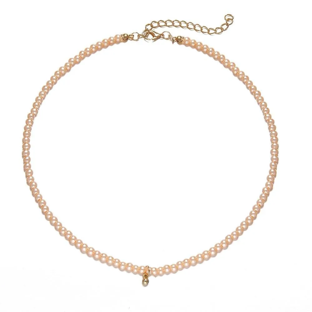 Elegant Jewelry Wedding Big Pearl Necklace For Women
