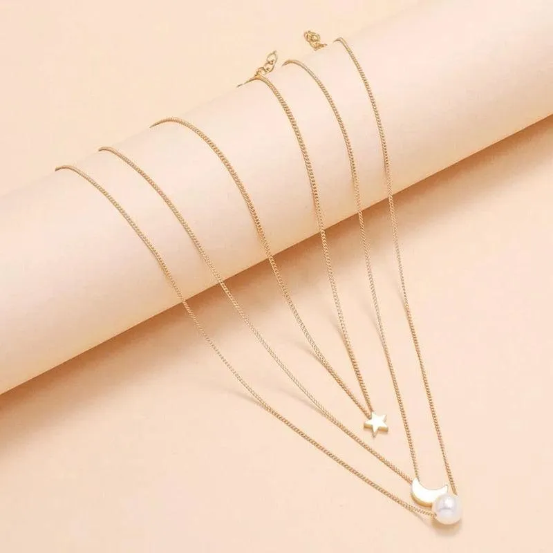 Elegant Jewelry Wedding Big Pearl Necklace For Women