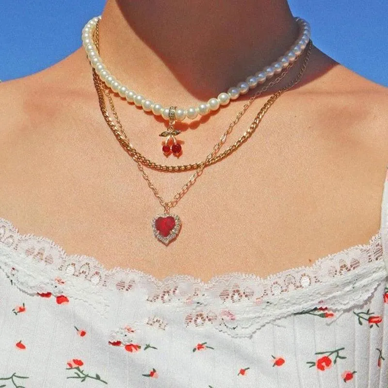 Elegant Jewelry Wedding Big Pearl Necklace For Women