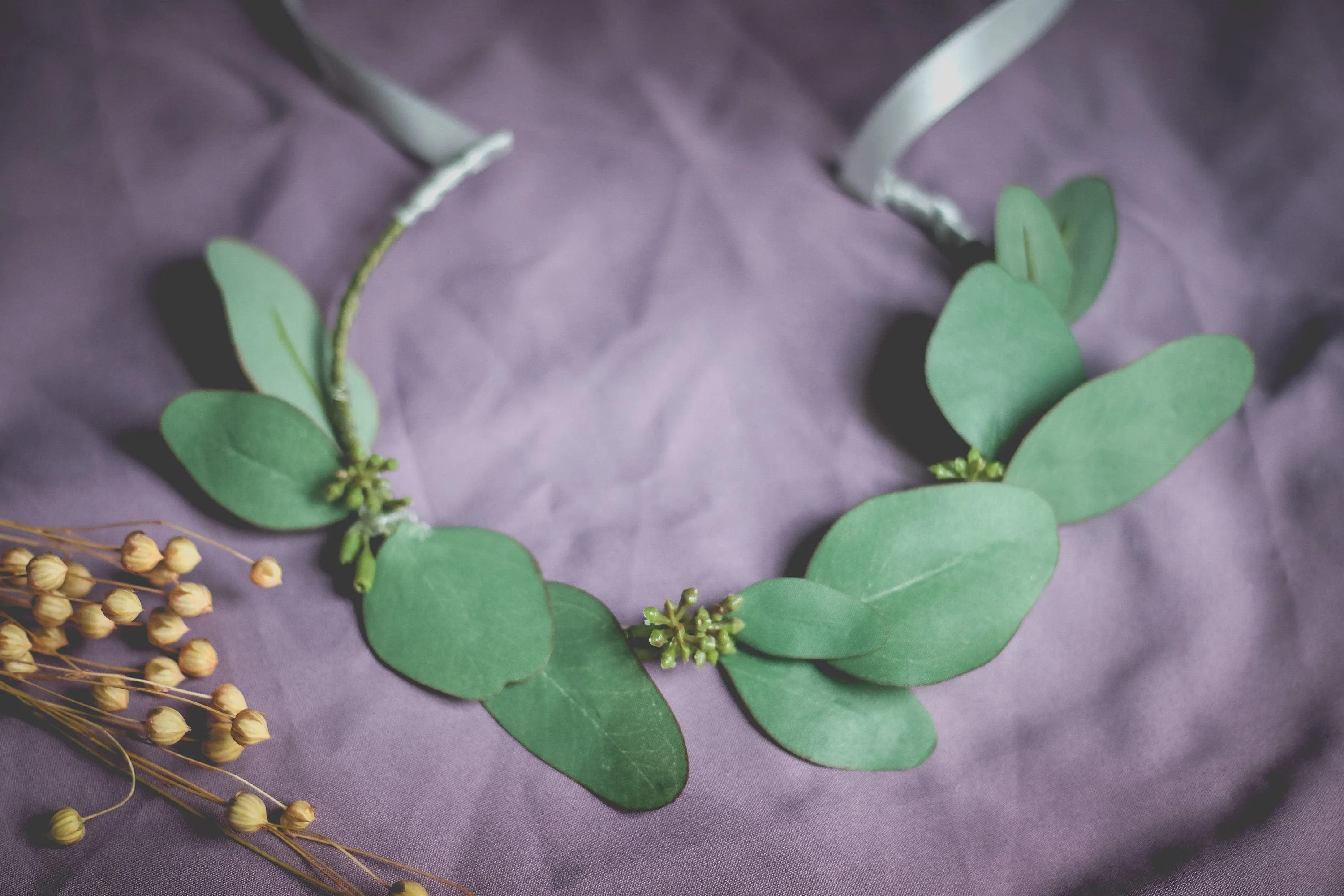 Eucalyptus dog Collar, Eucalyptus Dog Crown, Eucalyptus Pet crown, Eucalyptus Cat crown, Eucalyptus Cat Collar,Pet Birthday,Wedding Pet
