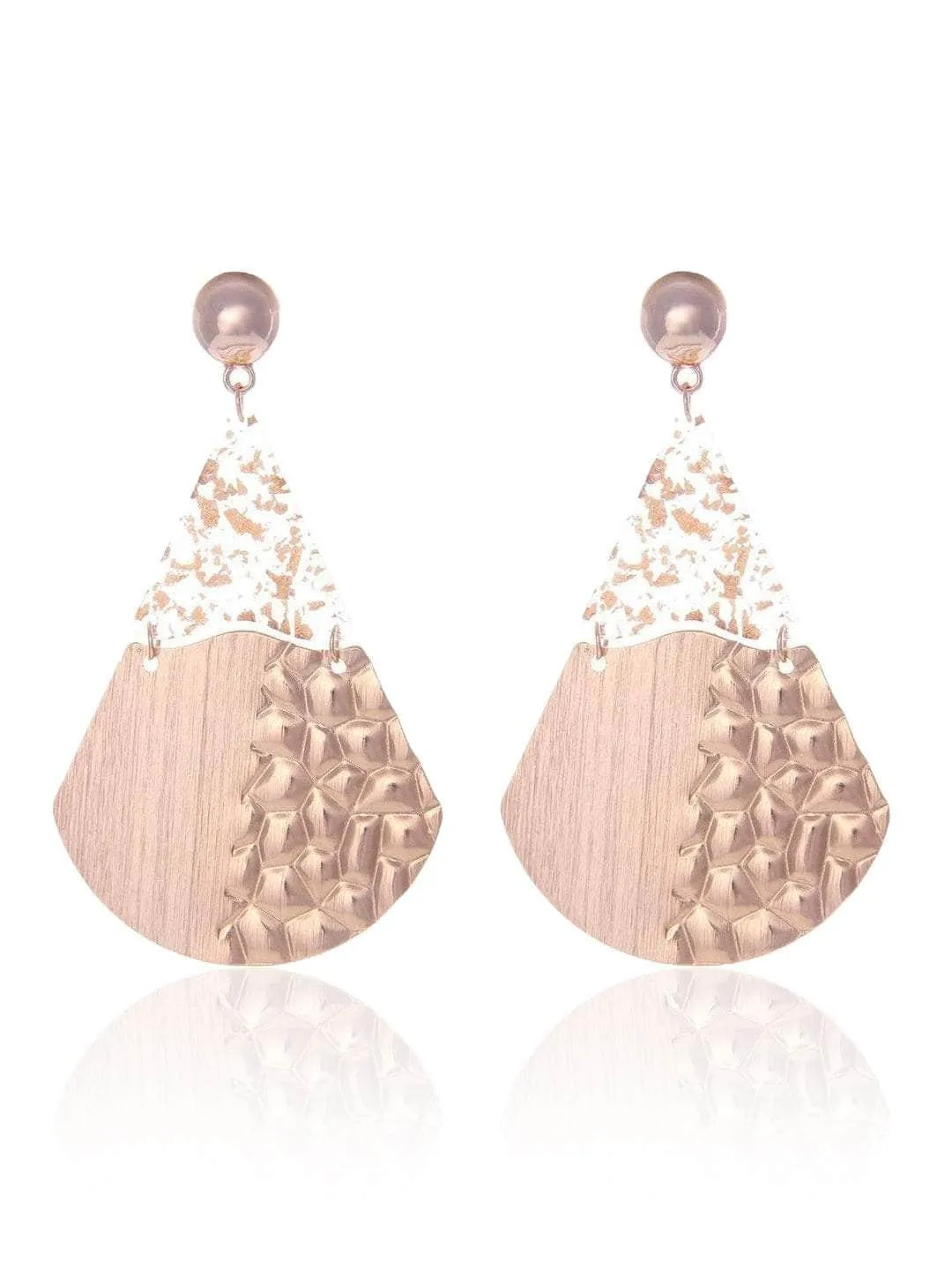 Fan Earrings Gold