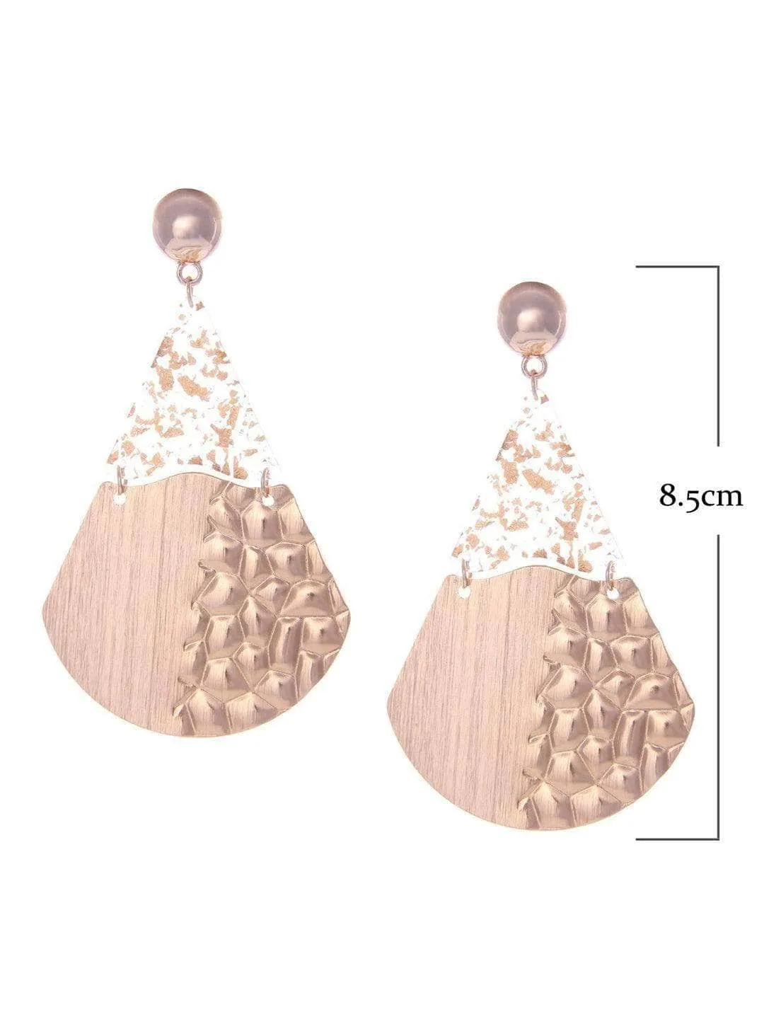 Fan Earrings Gold