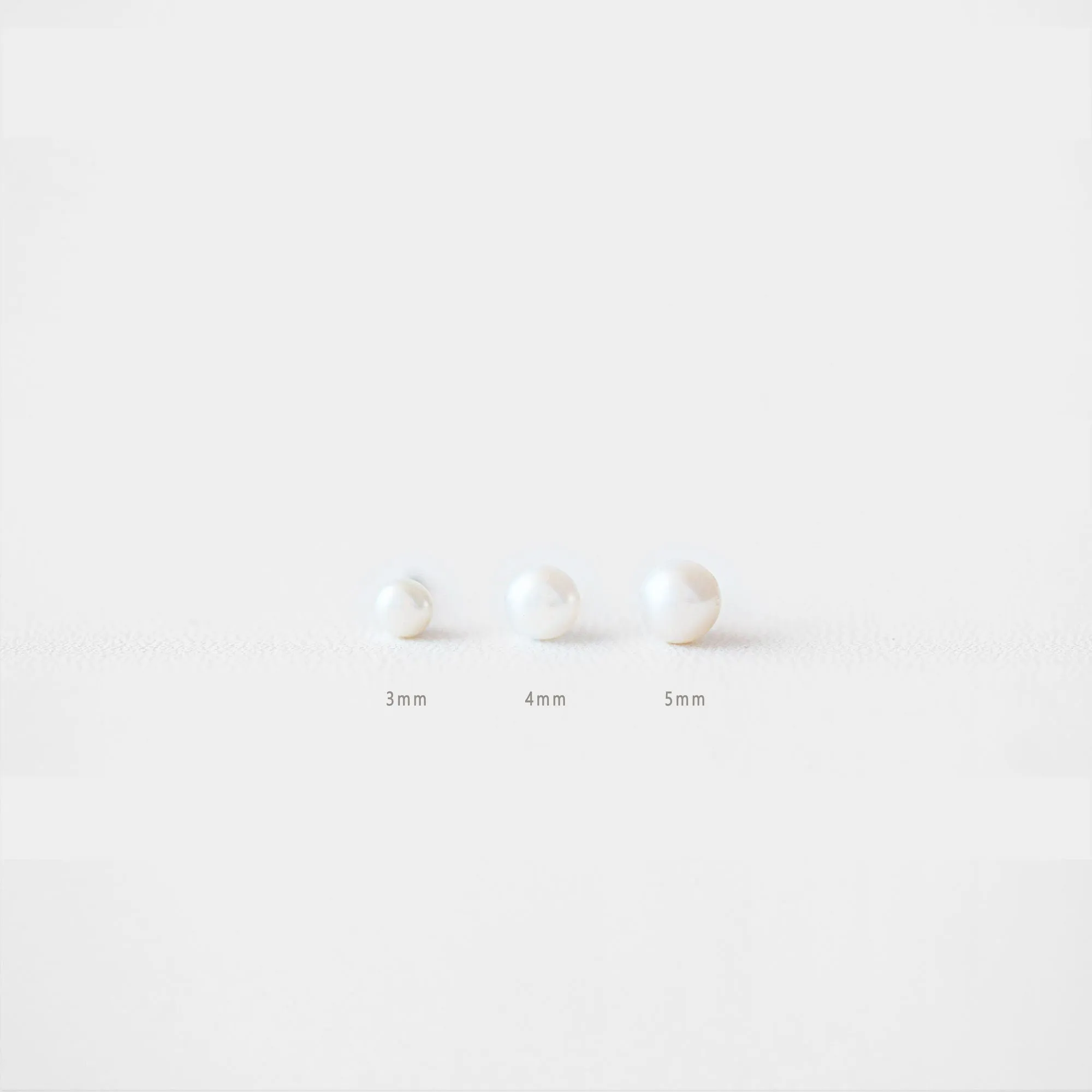 Fresh Water Pearl Studs Earring, Unisex, Sterling Silver SS128, SS129, SS130 Butterfly End, SS753, SS754, SS755 Screw Ball End (Type A)