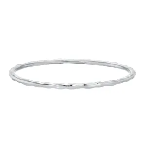Hanna Bangle Bracelet - Silver