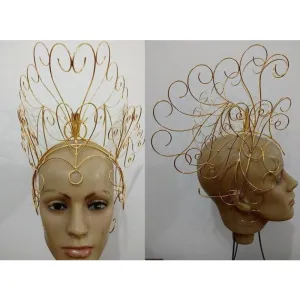 Headdress Wire Frame - Curls