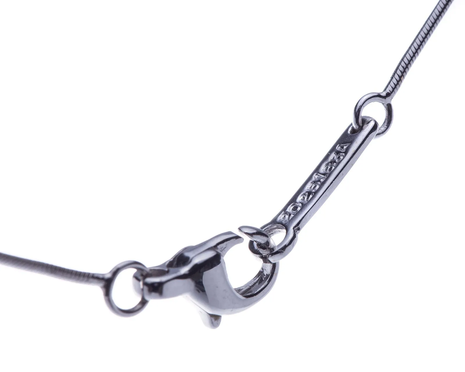 Jose Hess Diamond and Cultured Pearl Station Necklace in 18k White Gold