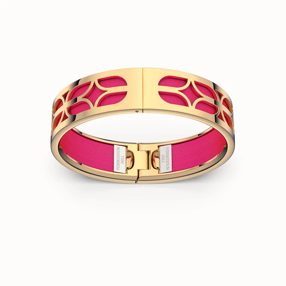 Kawung Bangle - Dragonfruit Pink