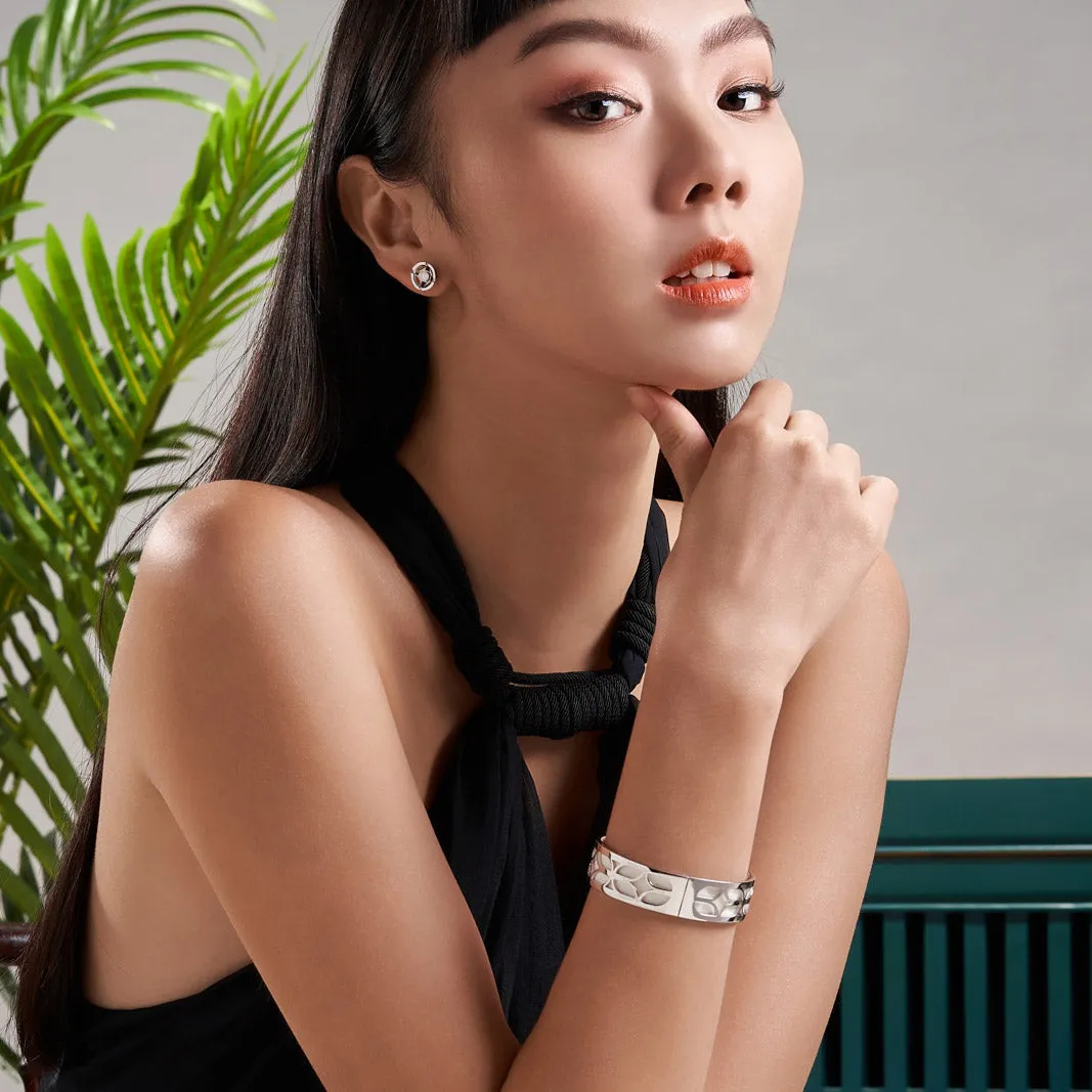 Kawung Bangle - Dragonfruit Pink