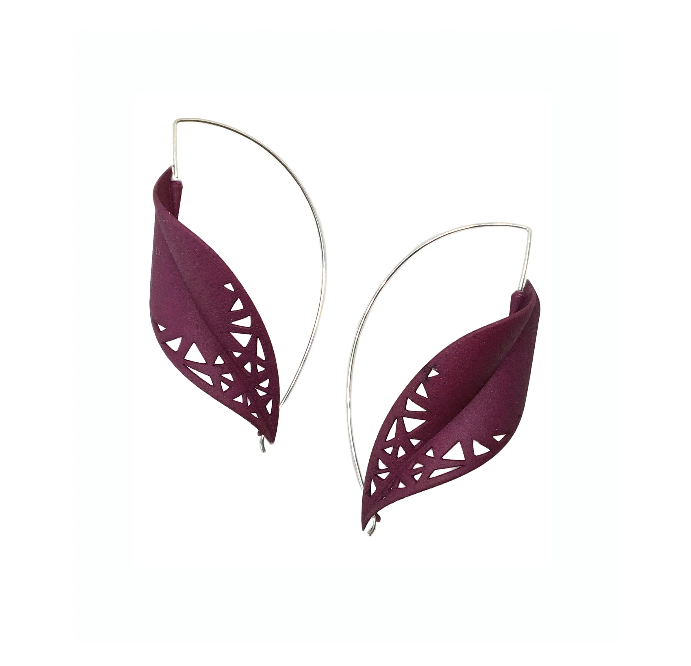 Leaf Earrings - Rainforest