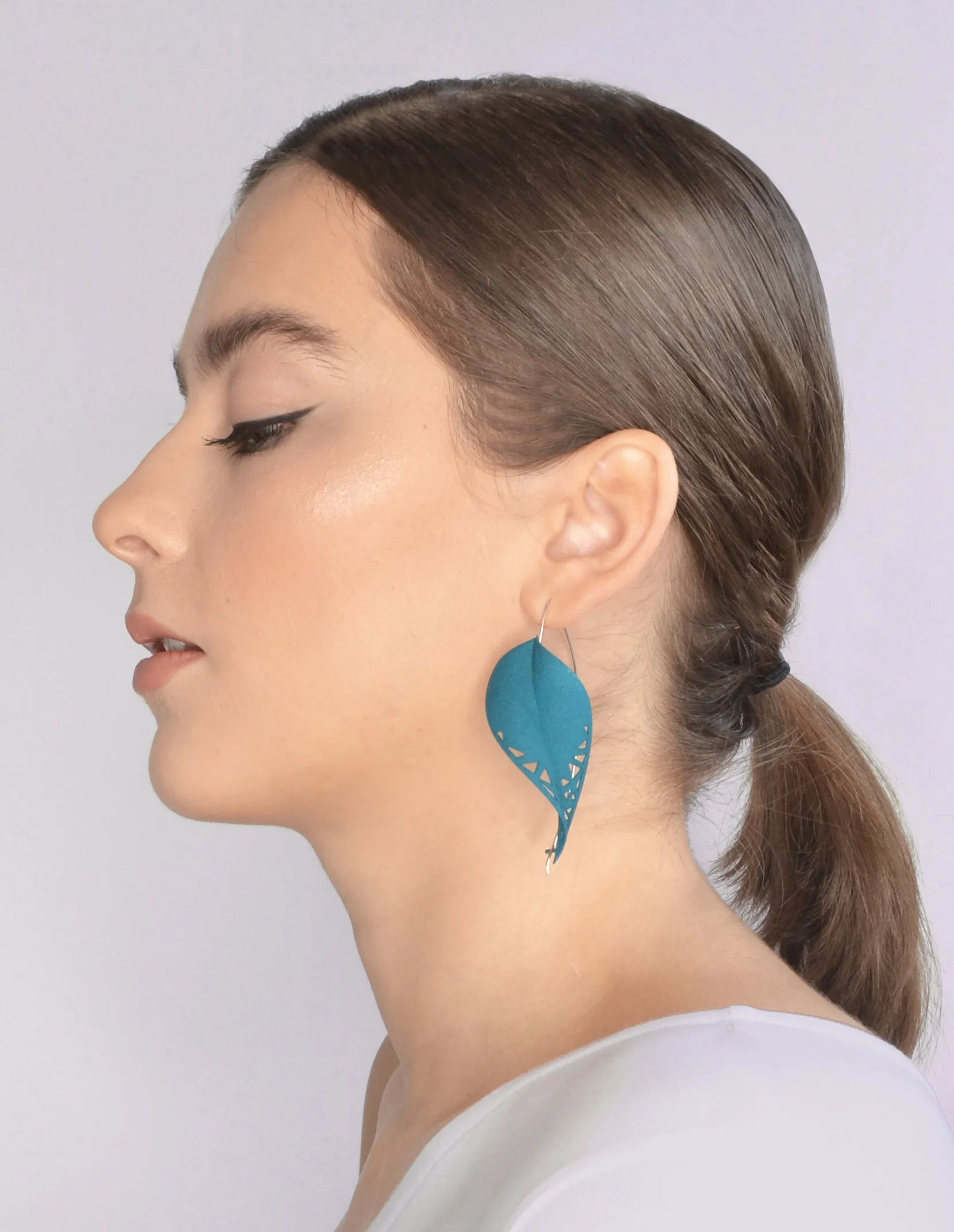 Leaf Earrings - Rainforest
