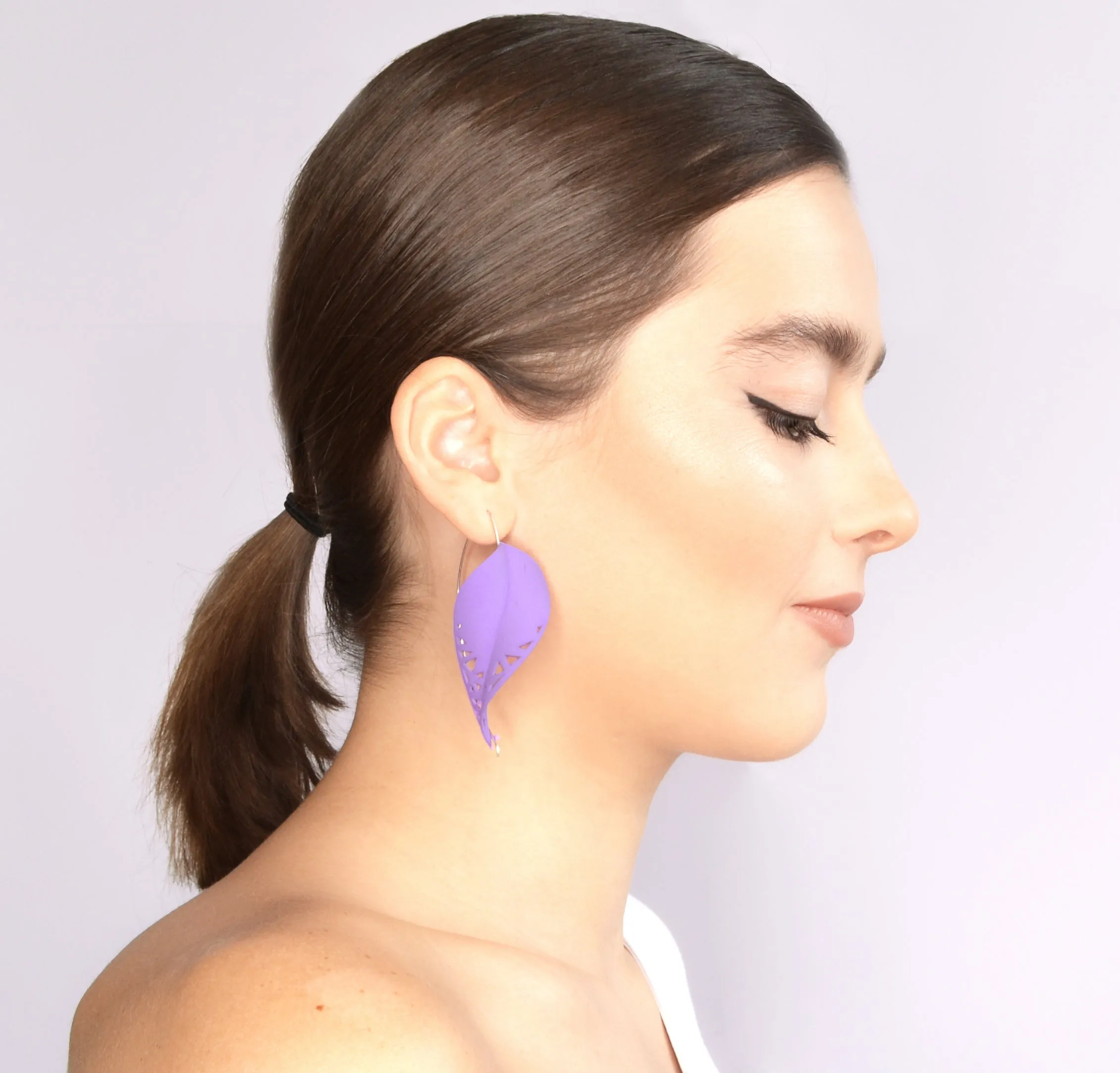 Leaf Earrings - Rainforest