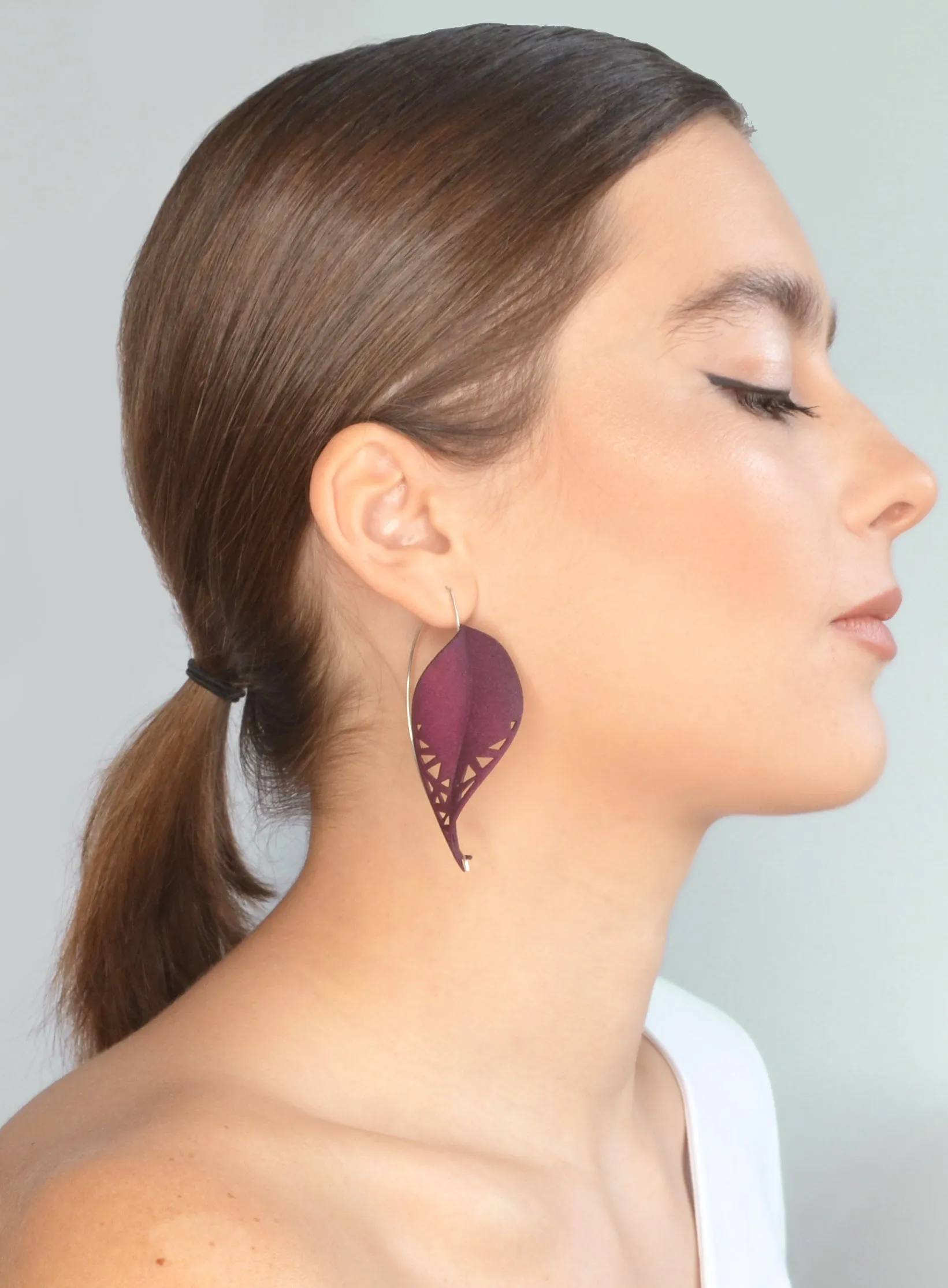 Leaf Earrings - Rainforest