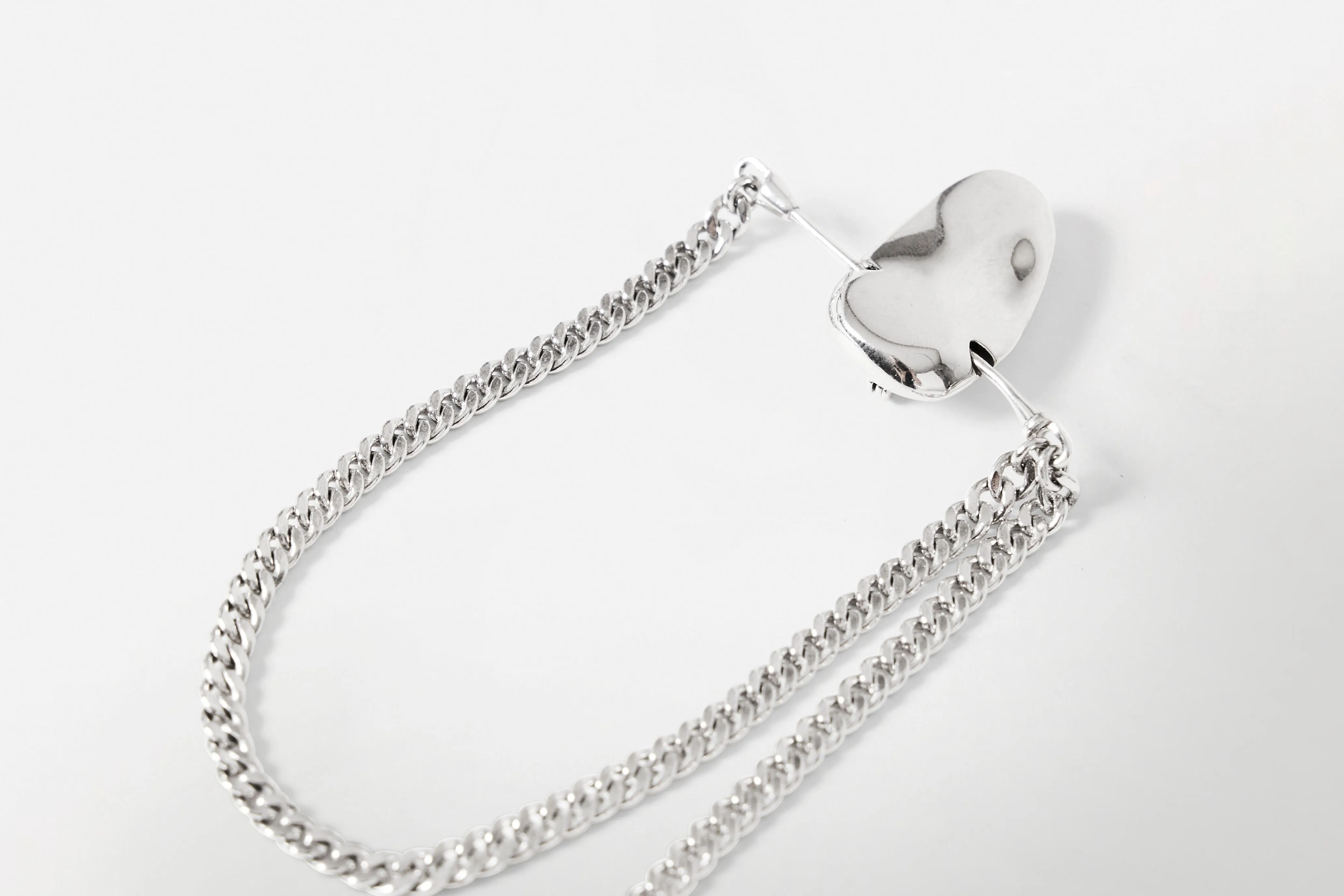 LITTLE SECRETS BROOCH ONE PLATED SILVER
