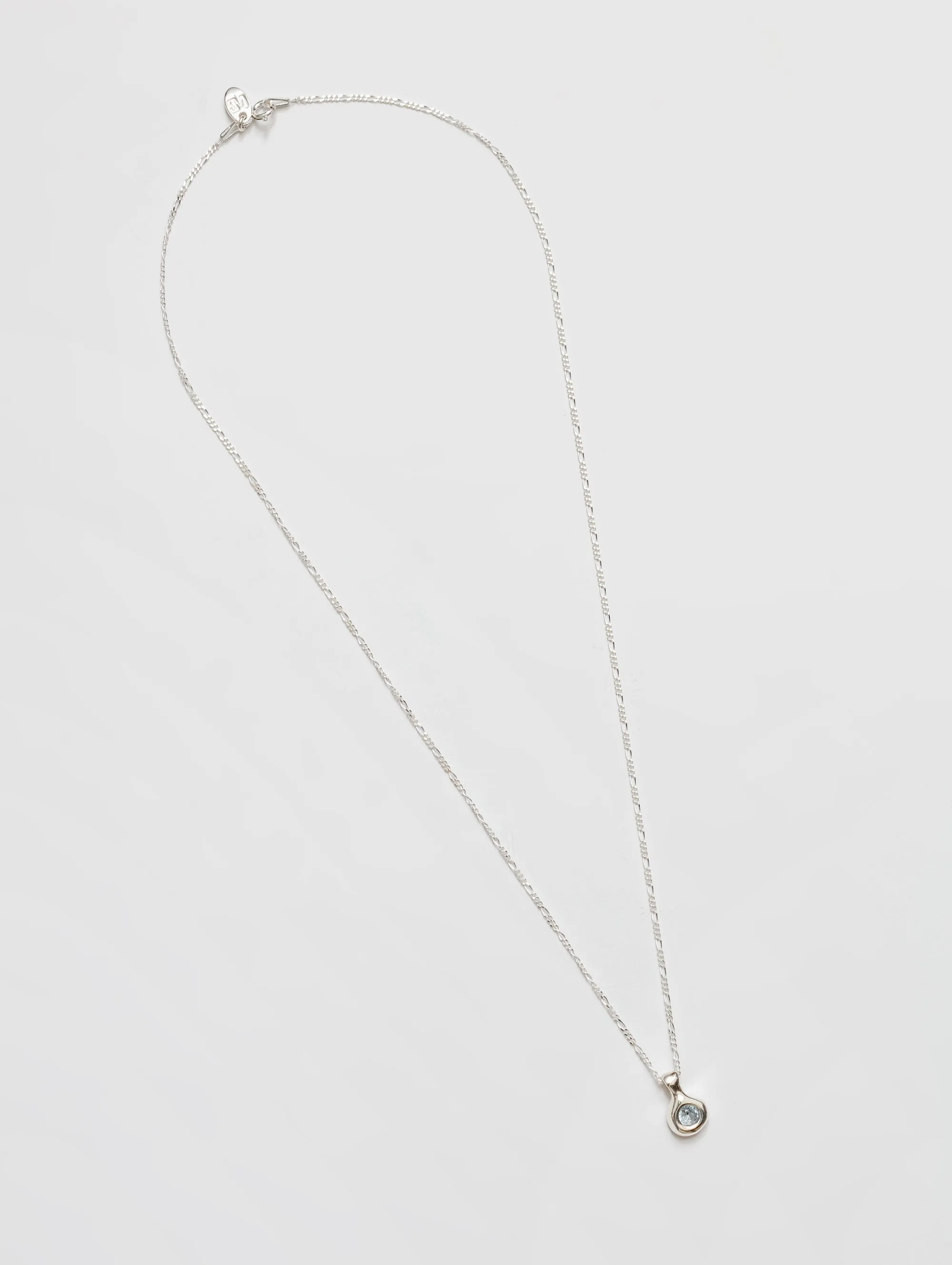 Liv Necklace in Blue and Sterling Silver (Sample)