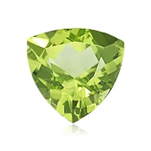 Loose 0.85ct Trillian Cut Peridot