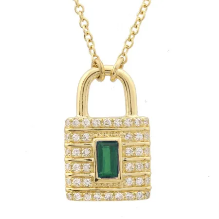 Lydia Lock Link Necklace