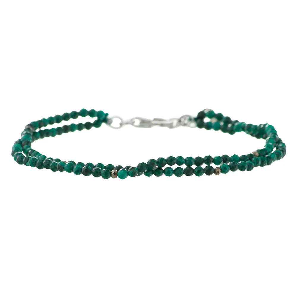 Malachite, Double bracelet