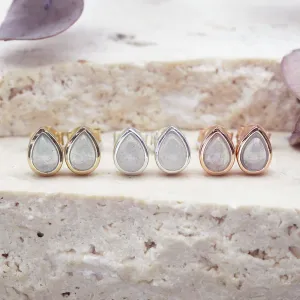 March Birthstone Earrings - Aquamarine