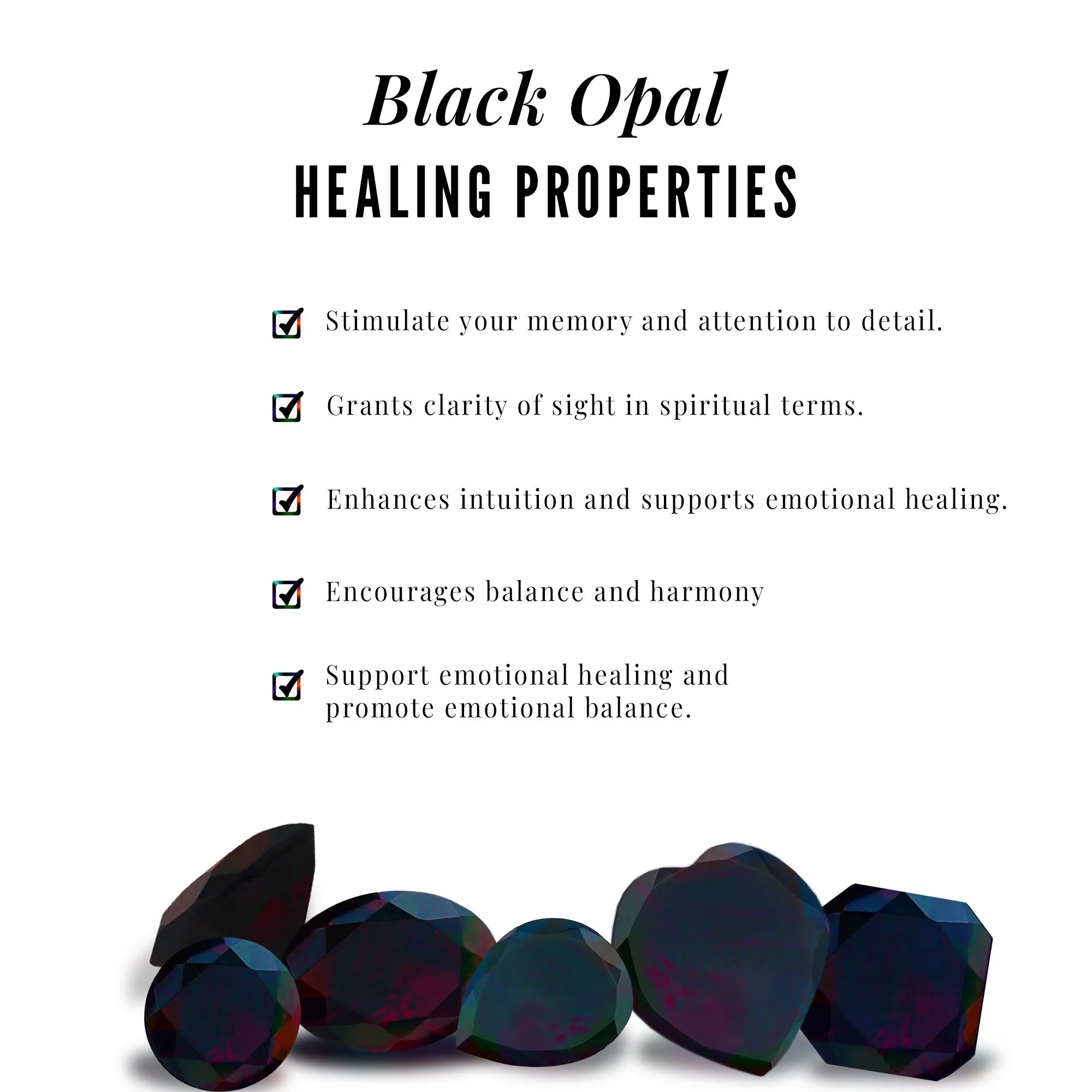 Minimal Black Opal and Diamond Halo Promise Ring