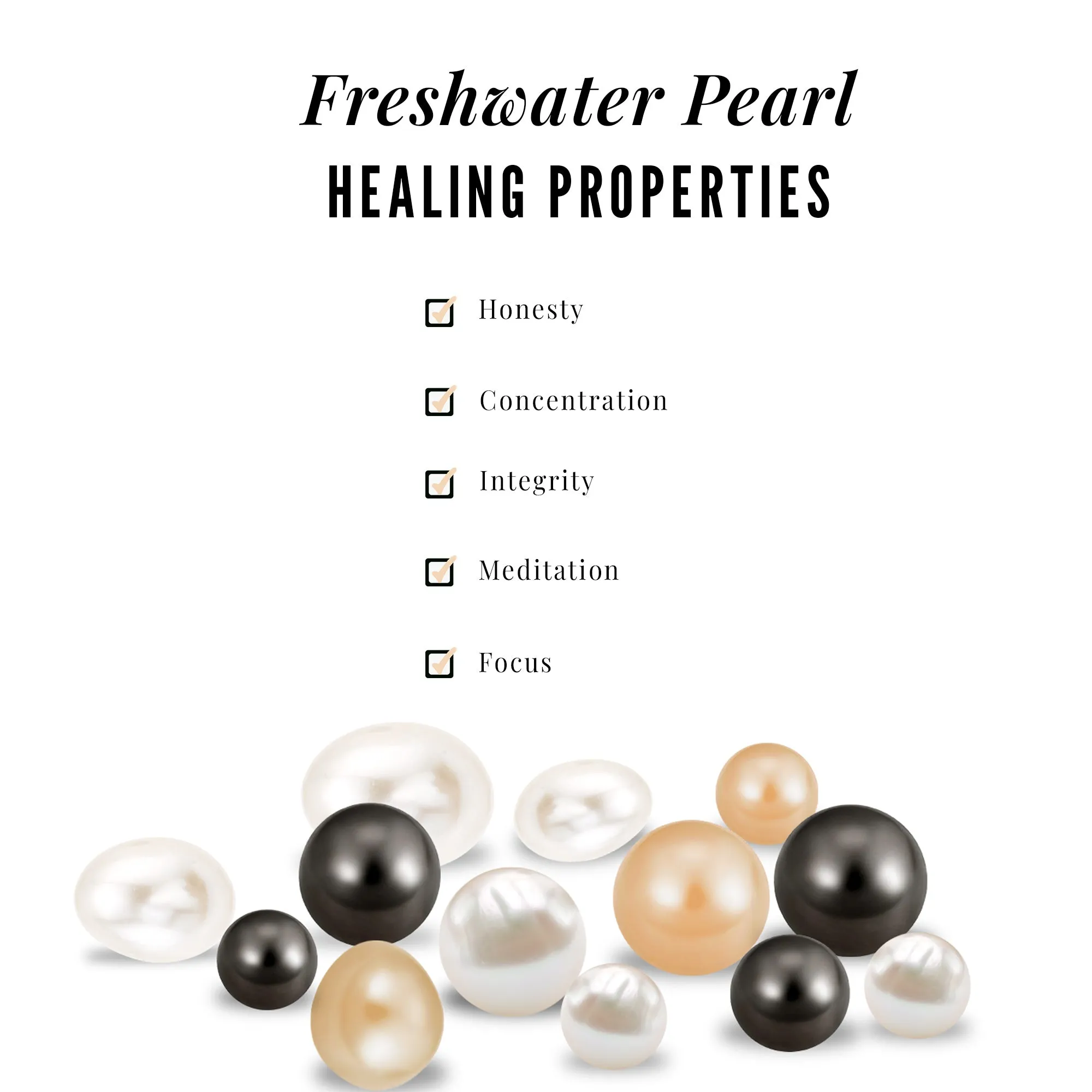 Minimal Freshwater Pearl Drop Pendant Necklace