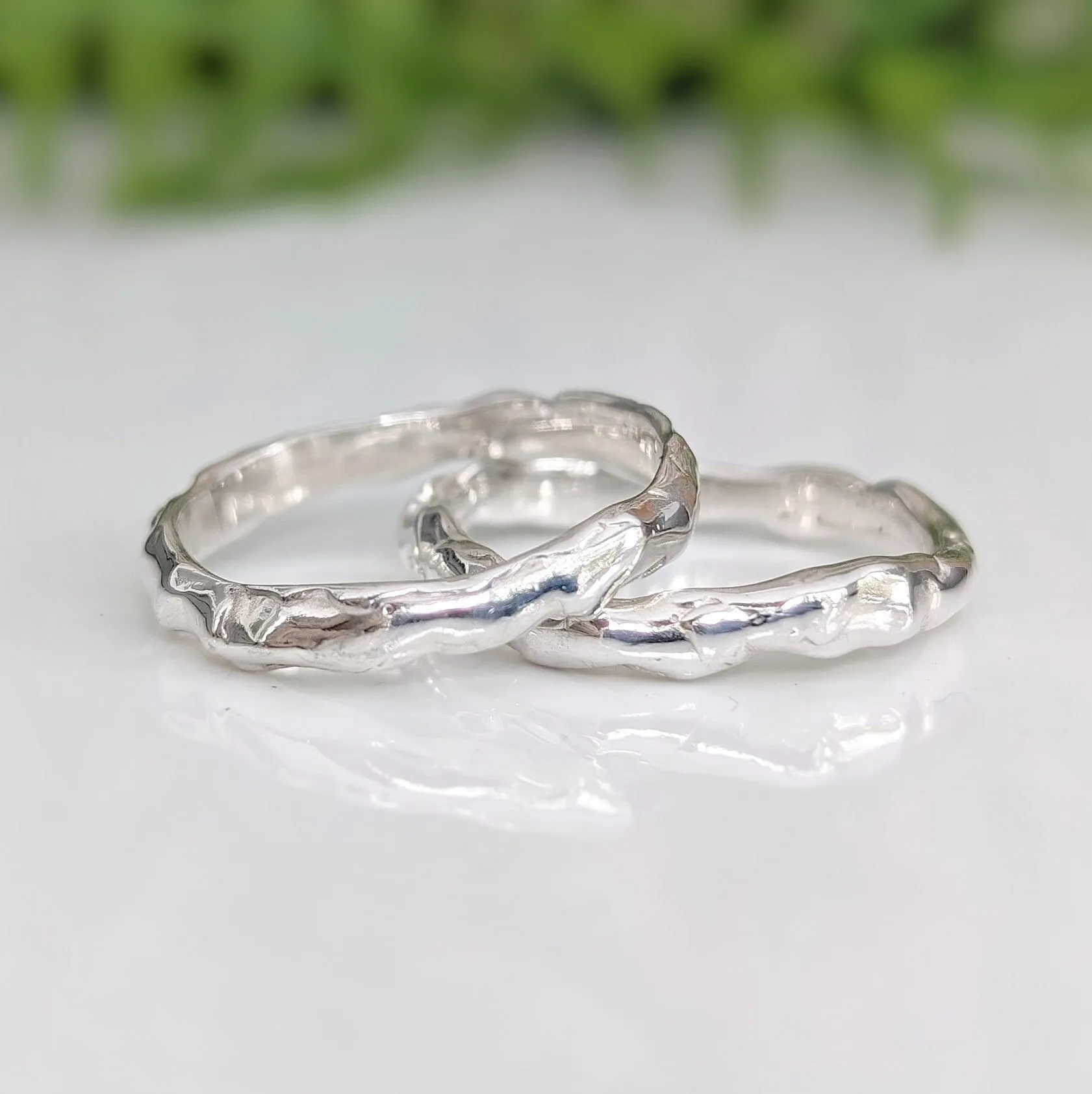 Molten Gold wedding band