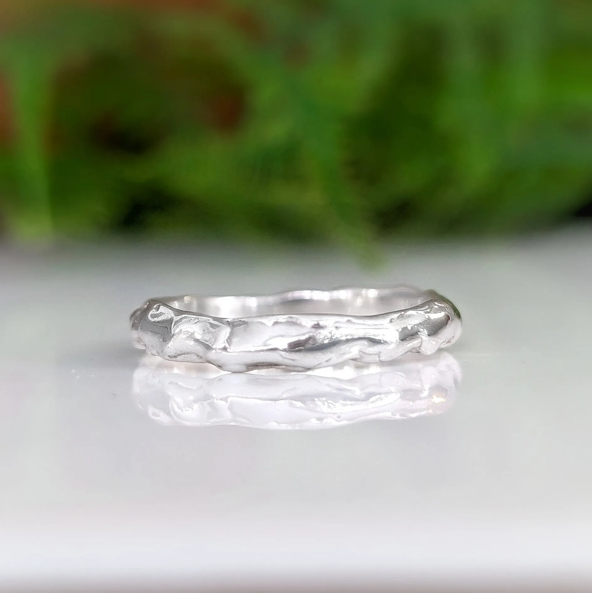 Molten Gold wedding band