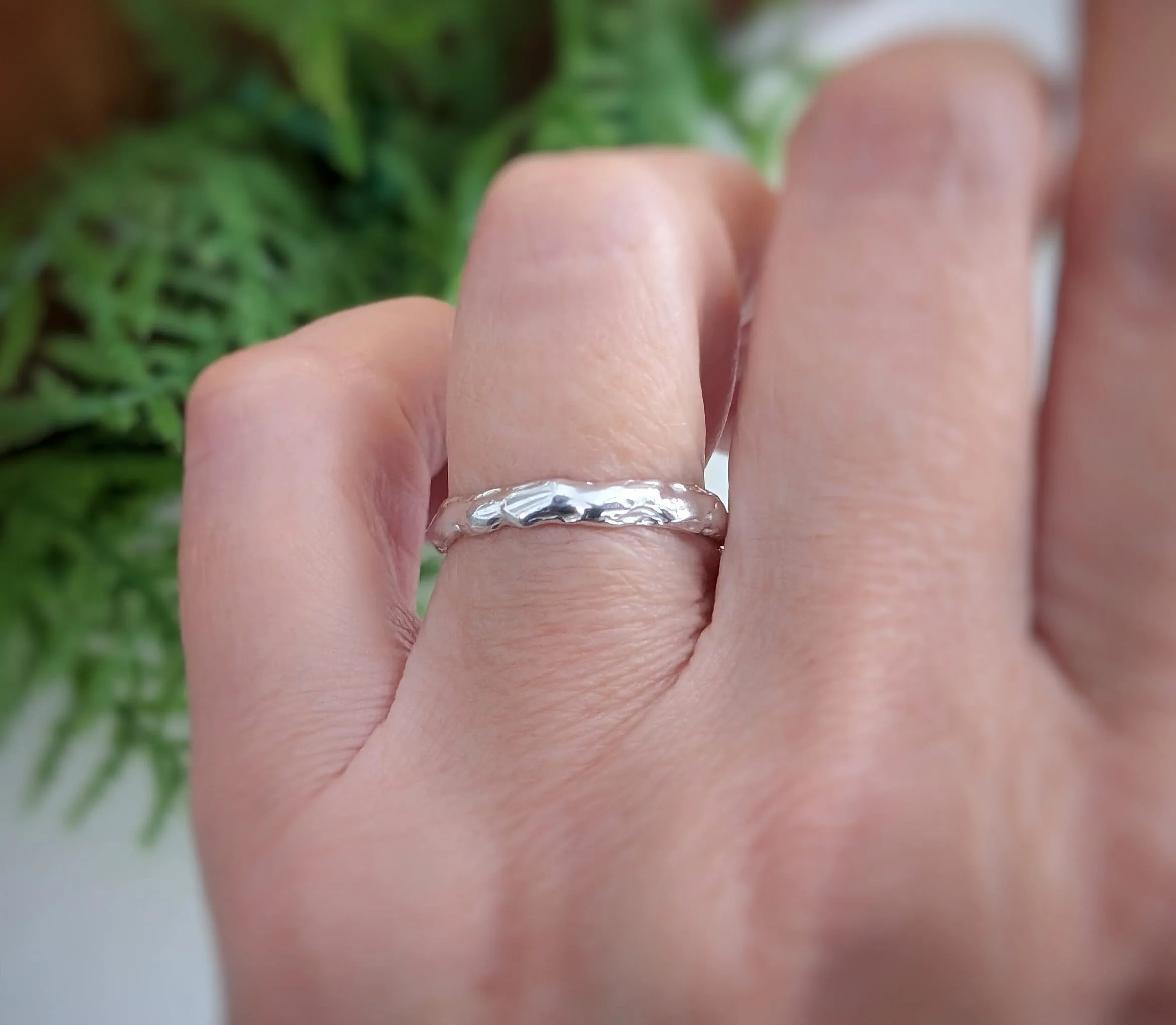 Molten Gold wedding band