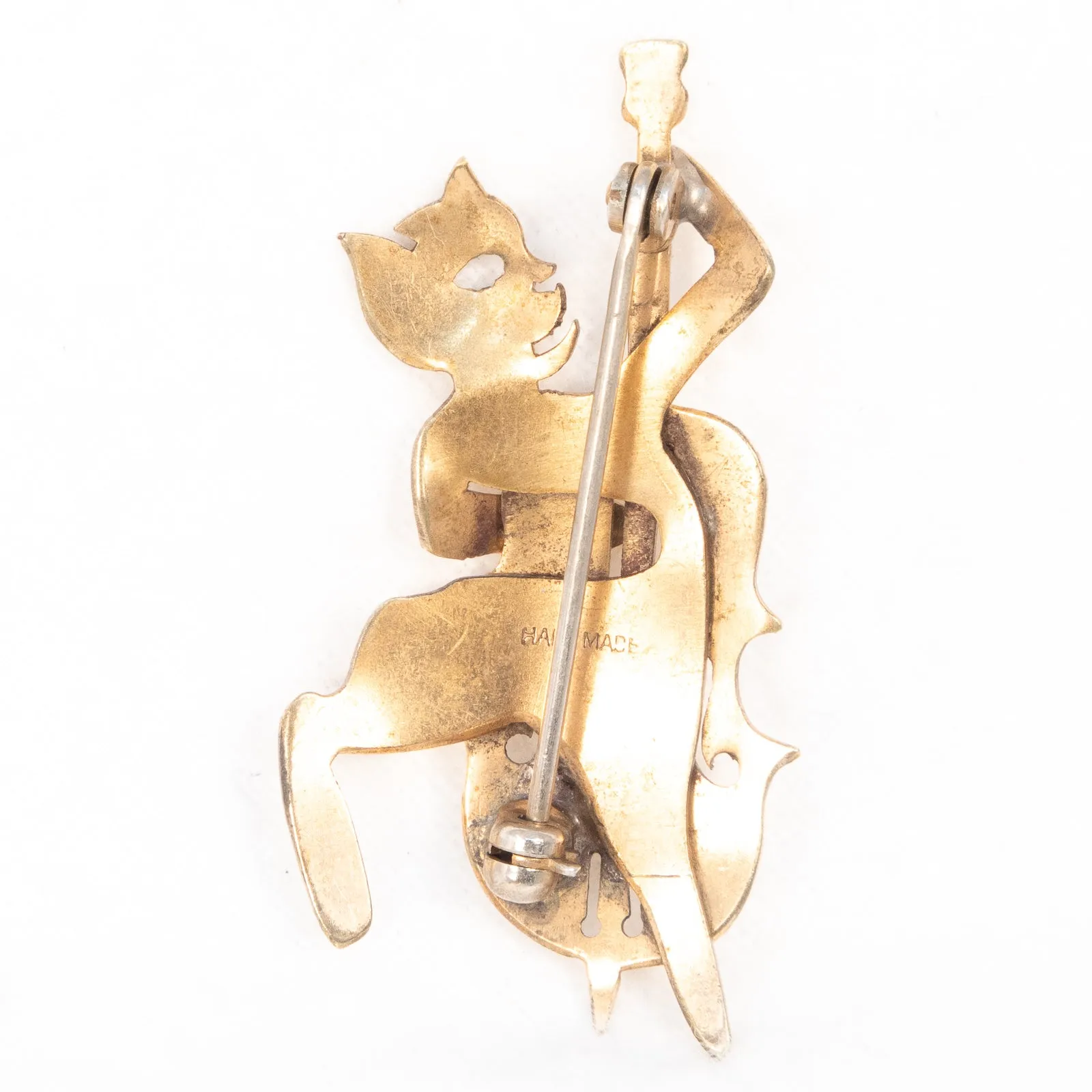 Musical Figure Brooch