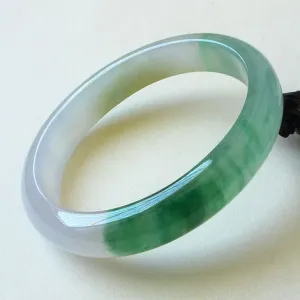 Natural Jade Bangle Jadeite Bangle Internal Diameter 56X49.5mm BER1025