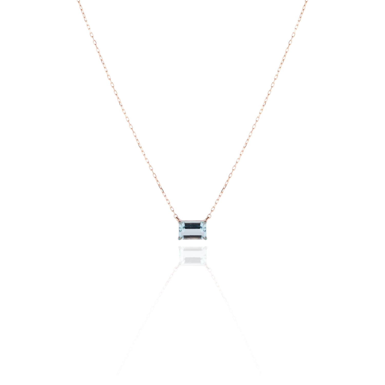 Necklace PAULA Aquamarine