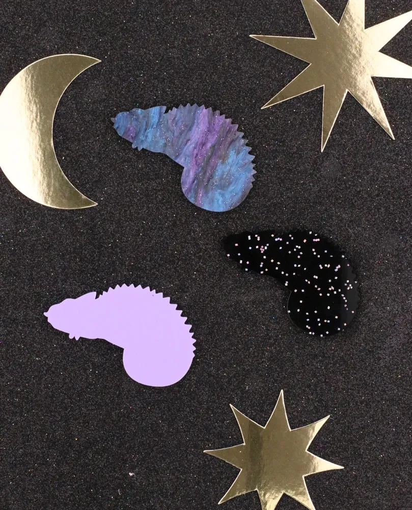 Pack UNIVERSE inserts for chameleon brooch